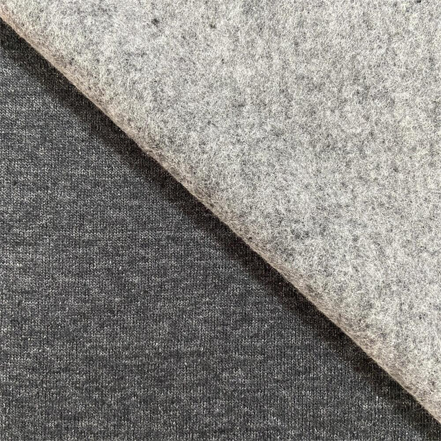 Hanf Hoodie Fleece Stoff 