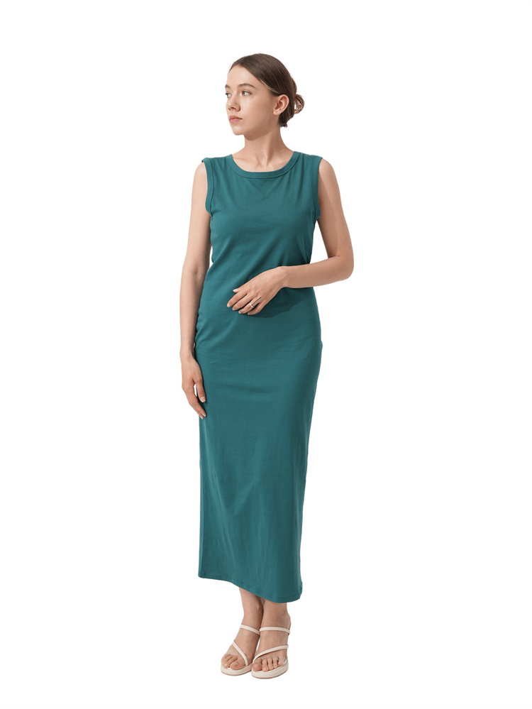 Haljina od konoplje - dres midi haljina