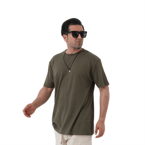 T-shirty konopne dla mężczyzn 